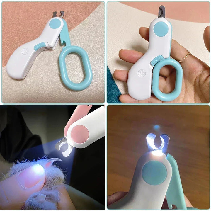 Obcinacz do pazurów dla zwierząt z podświetleniem LED - GlowTrim