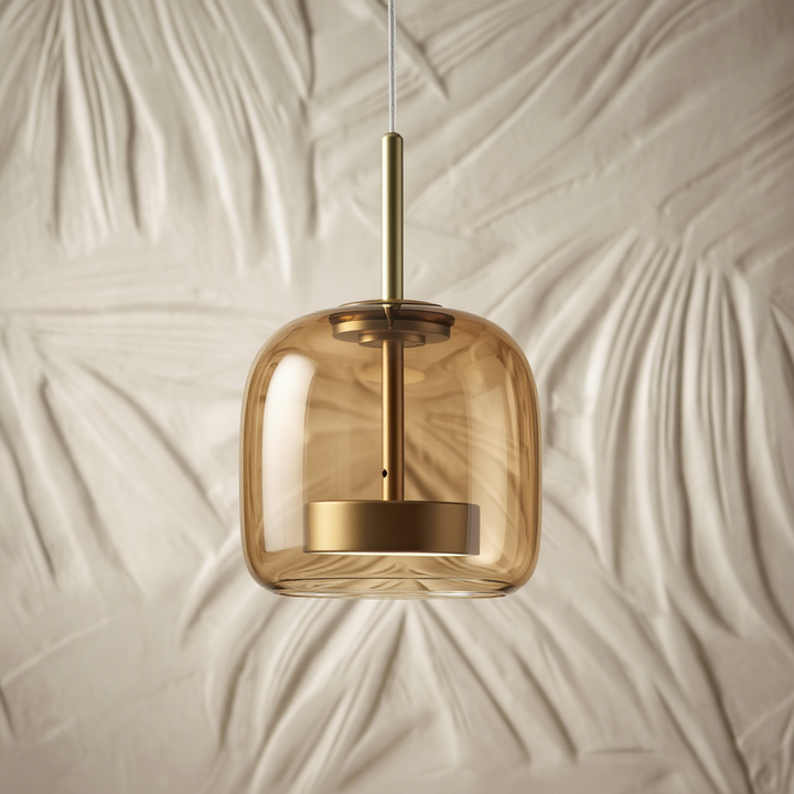 Astrid - nowoczesna nordycka szklana lampa wisząca