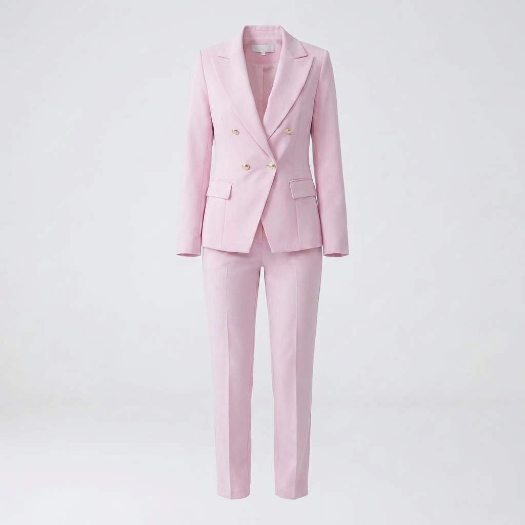 Dwuczesciowy zestaw blazer i spodni