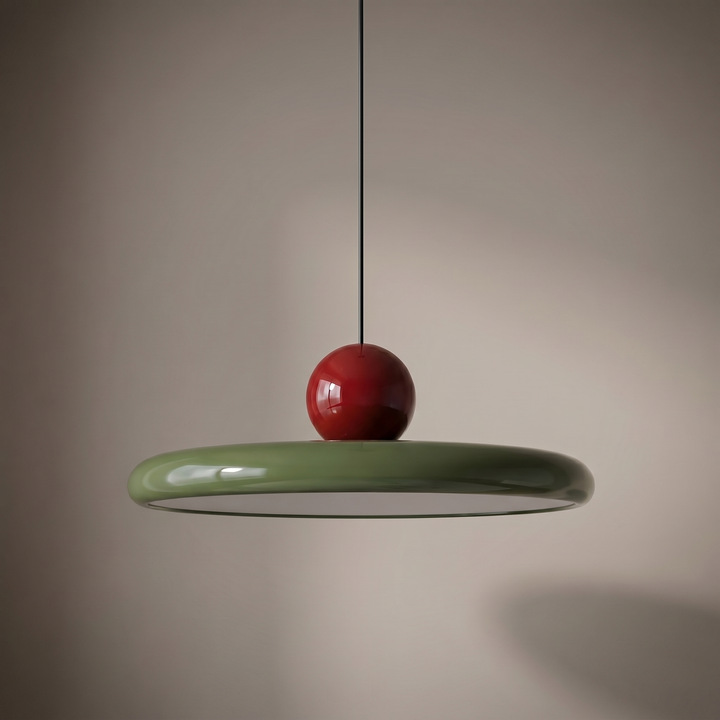 Veya – kolorowa lampa wisząca w stylu Bauhaus