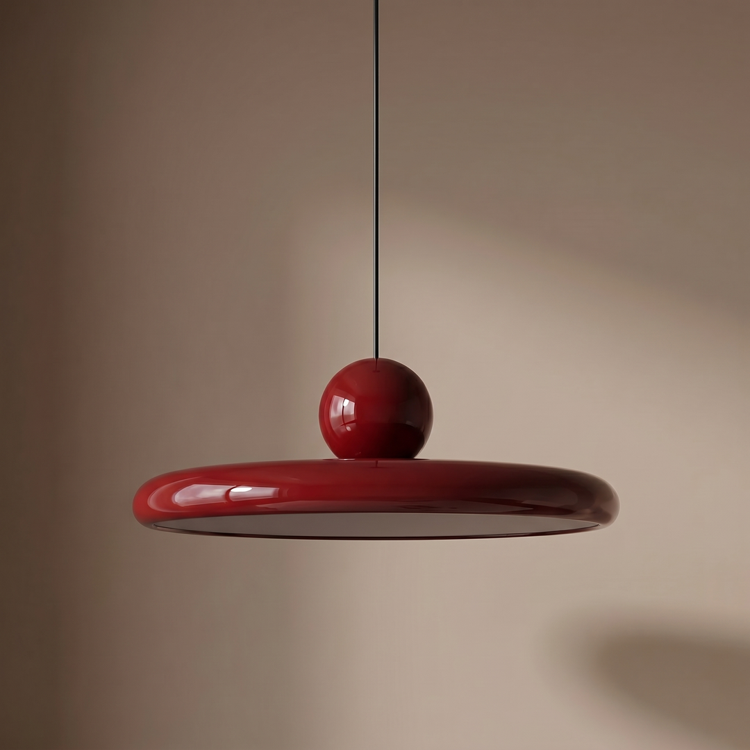 Veya – kolorowa lampa wisząca w stylu Bauhaus
