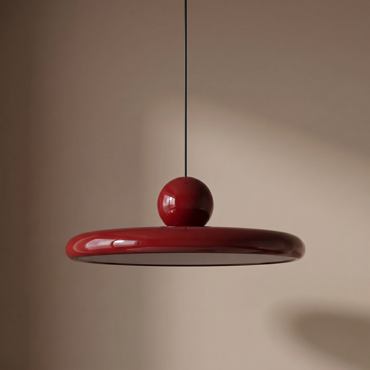 Veya – kolorowa lampa wisząca w stylu Bauhaus
