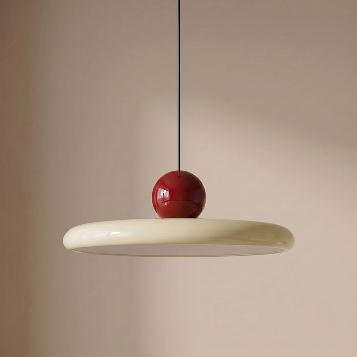 Veya – kolorowa lampa wisząca w stylu Bauhaus