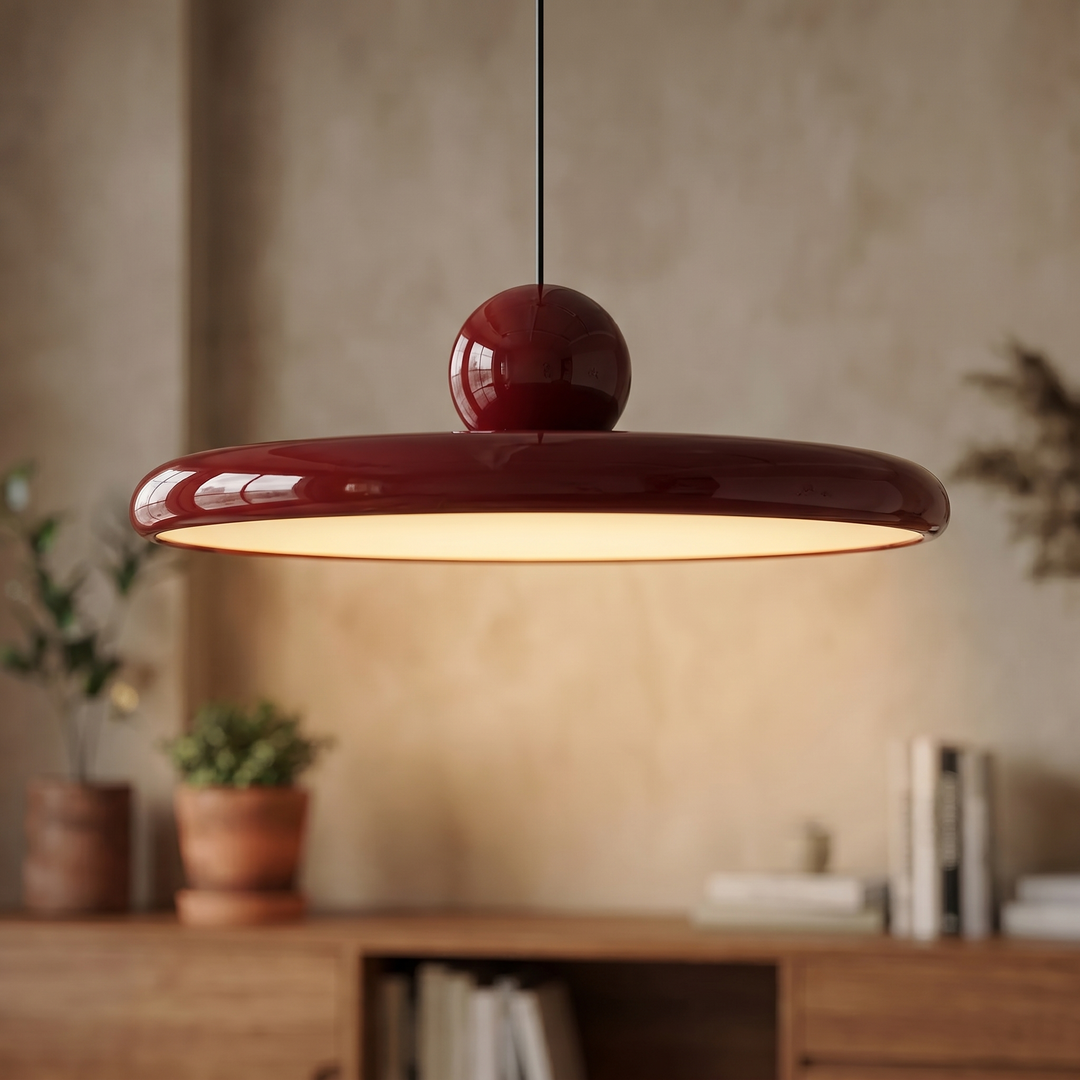 Veya – kolorowa lampa wisząca w stylu Bauhaus