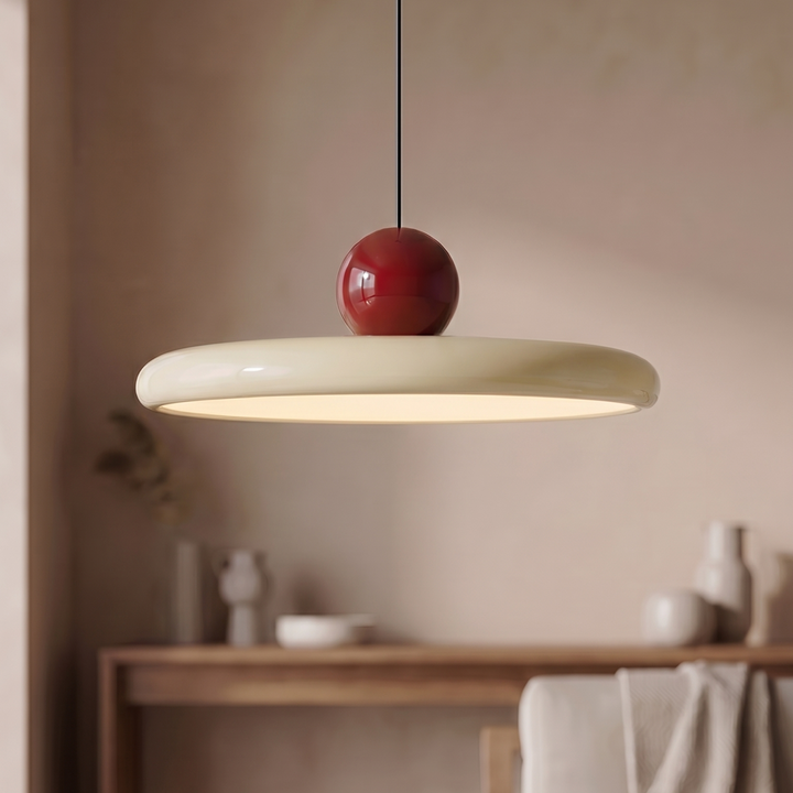 Veya – kolorowa lampa wisząca w stylu Bauhaus