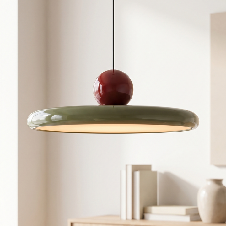 Veya – kolorowa lampa wisząca w stylu Bauhaus