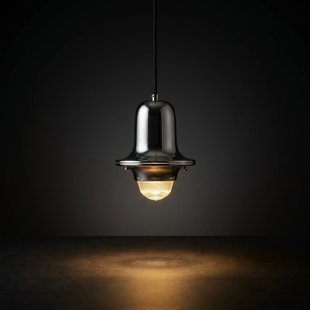 Sten – nowoczesna metalowa lampa wisząca w stylu Bauhaus