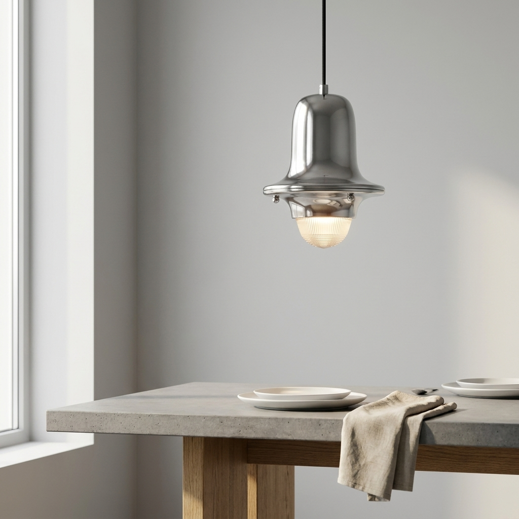 Sten – nowoczesna metalowa lampa wisząca w stylu Bauhaus