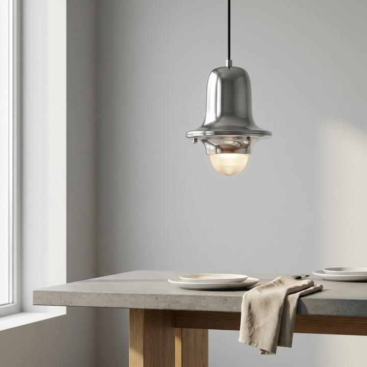 Sten – nowoczesna metalowa lampa wisząca w stylu Bauhaus