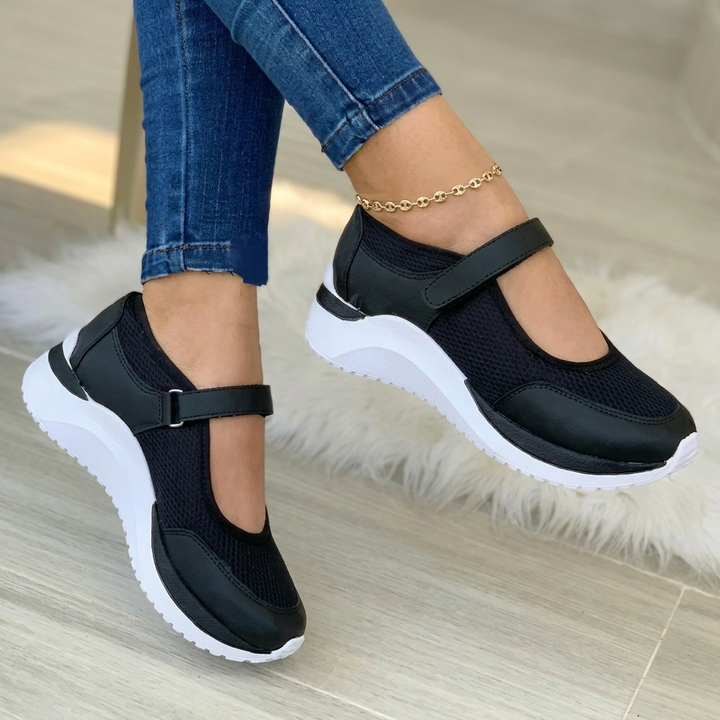 Damskie Buty Sportowe Ortopedyczne Na Rzep
