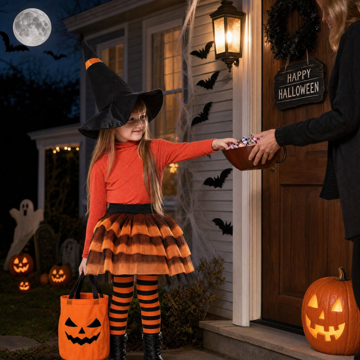 Torba Halloweenowa 3D Dynia na Cukierki