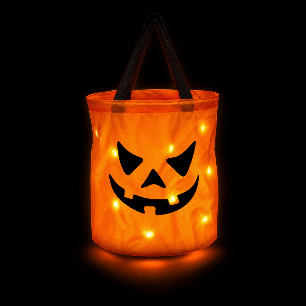 Torba Halloweenowa 3D Dynia na Cukierki