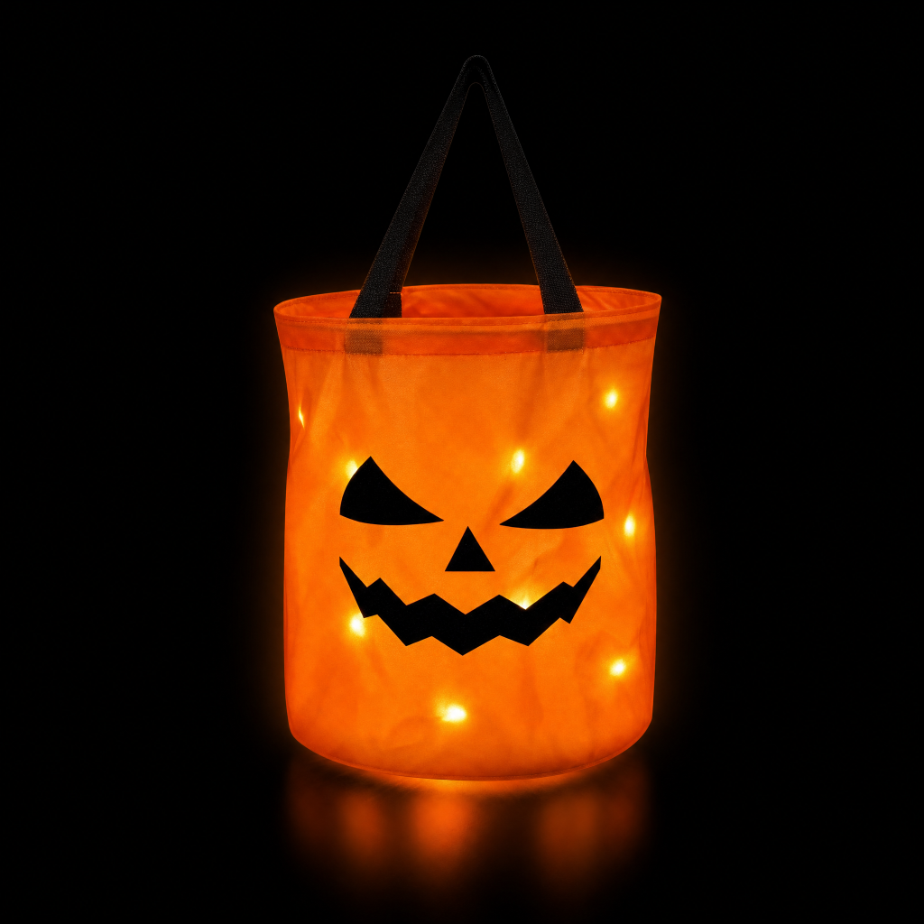 Torba Halloweenowa 3D Dynia na Cukierki