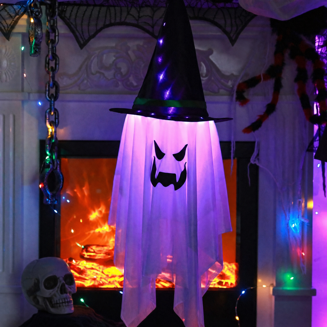 Świecąca Dekoracja Halloween Duch
