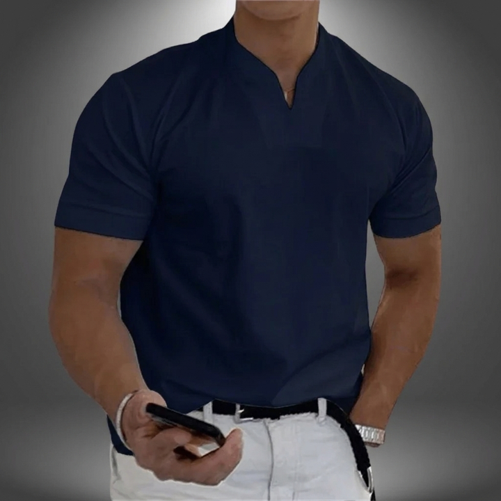 Męski sportowy t-shirt z krótkim rękawem