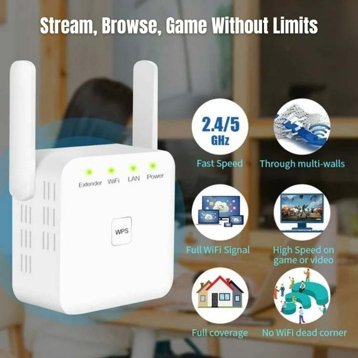 Wzmacniacz WiFi 5G o Wysokiej Prędkości