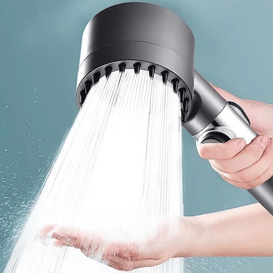 Hydrobeam Słuchawka prysznicowa - Wysokie ciśnienie wody i 9-poziomowa filtracja