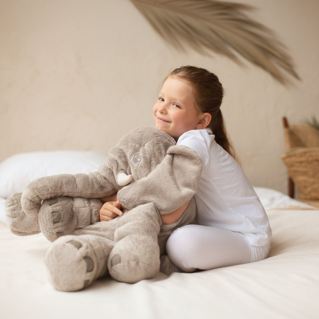 Poduszka PlushElephant – super miękka i wygodna dla niemowląt i dzieci