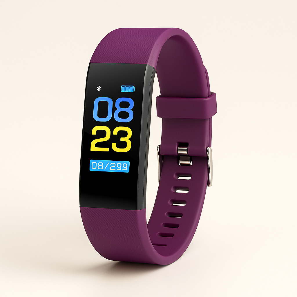 Smartwatch dla seniorów z monitorowaniem zdrowia i aktywności fizycznej