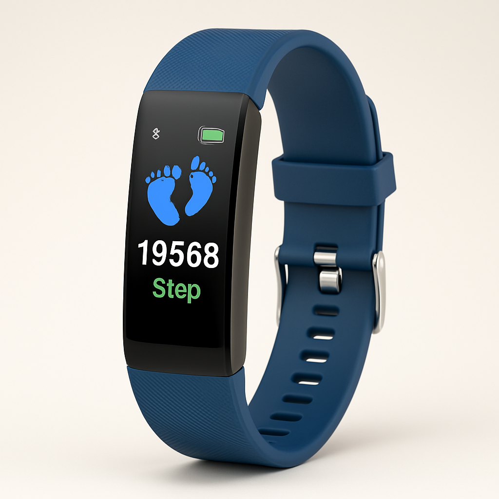 Smartwatch dla seniorów z monitorowaniem zdrowia i aktywności fizycznej