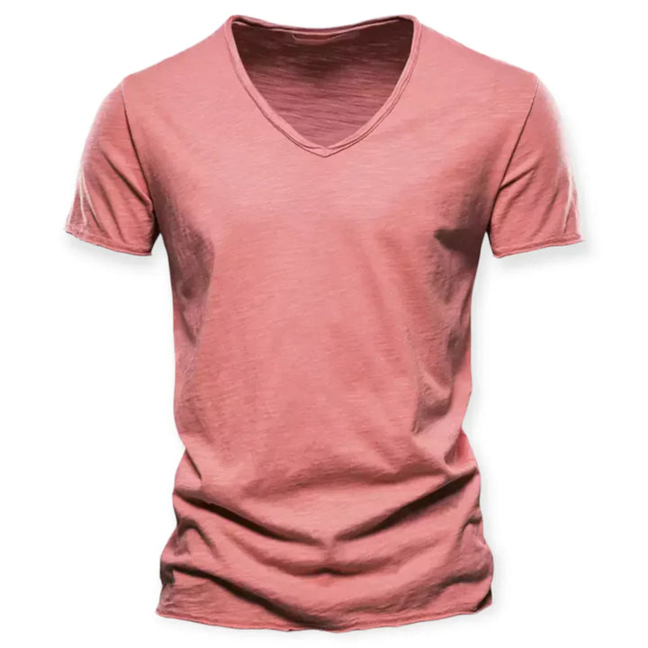 Męska koszulka V-neck