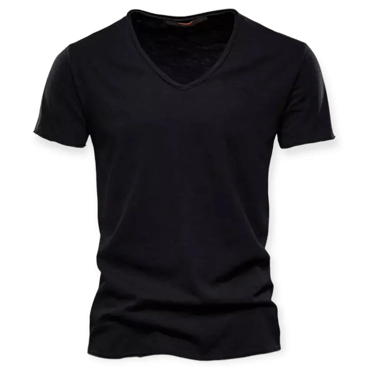 Męska koszulka V-neck