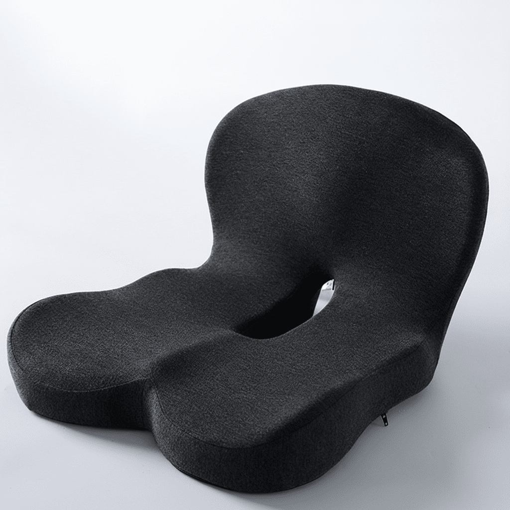 ERGOREST – Ergonomiczna Poduszka Lędźwiowa do Krzeseł Biurowych i Samochodowych