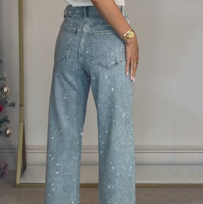 Damskie spodnie slim fit – casualowe na co dzień, z zamkiem i guzikami