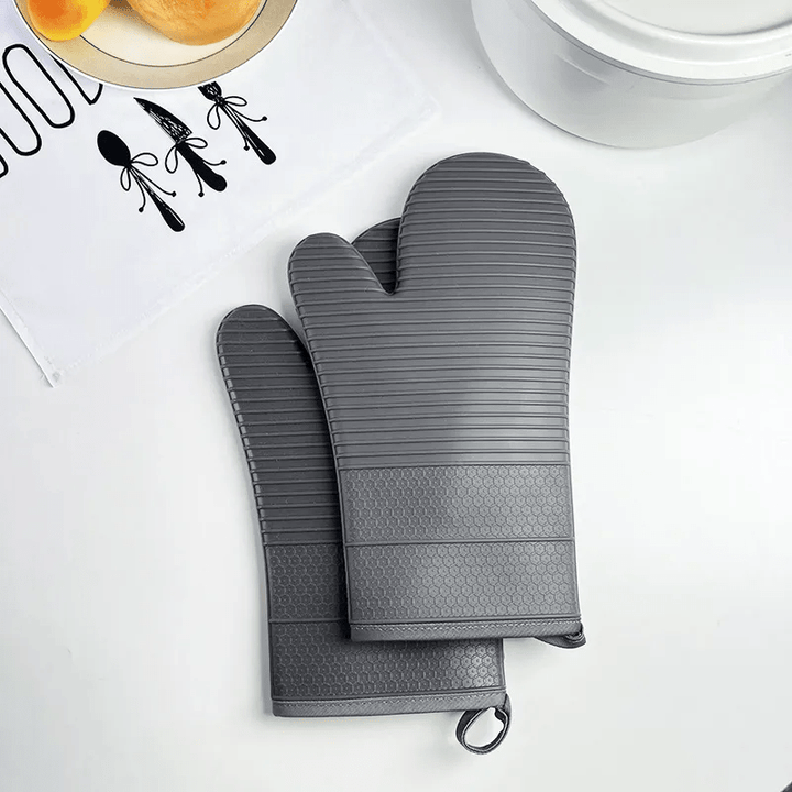 HEATSAFE – antypoślizgowe silikonowe rękawice kuchenne dla maksymalnej ochrony przed ciepłem