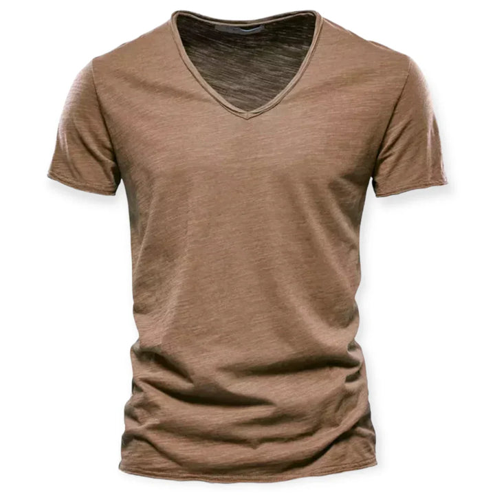 Męska koszulka V-neck