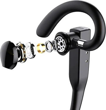 Słuchawki/zestaw słuchawkowy Trucker z dwoma mikrofonami, Bluetooth 5.1, z redukcją szumów