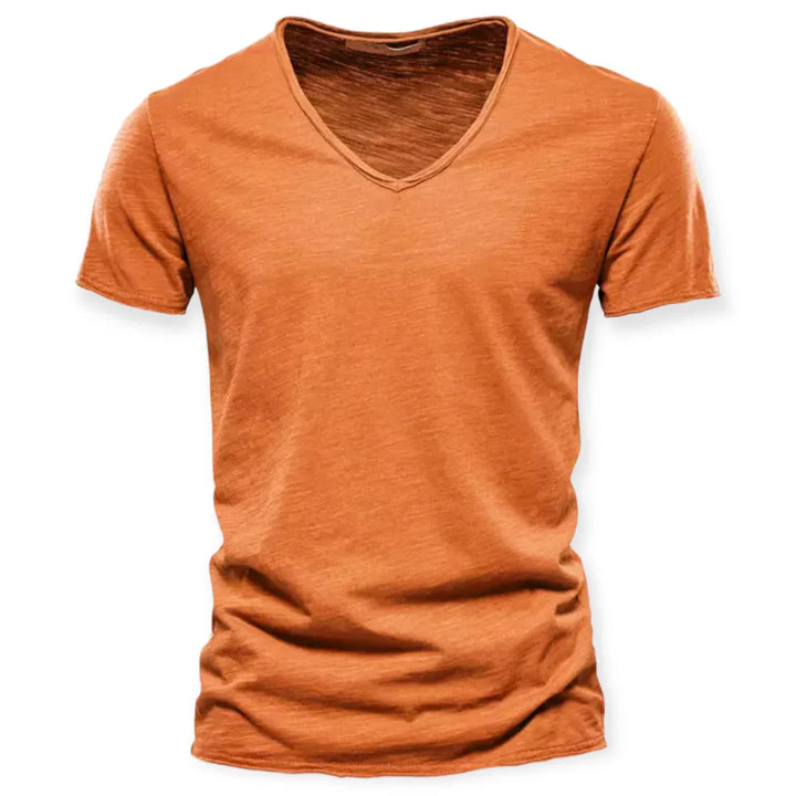Męska koszulka V-neck