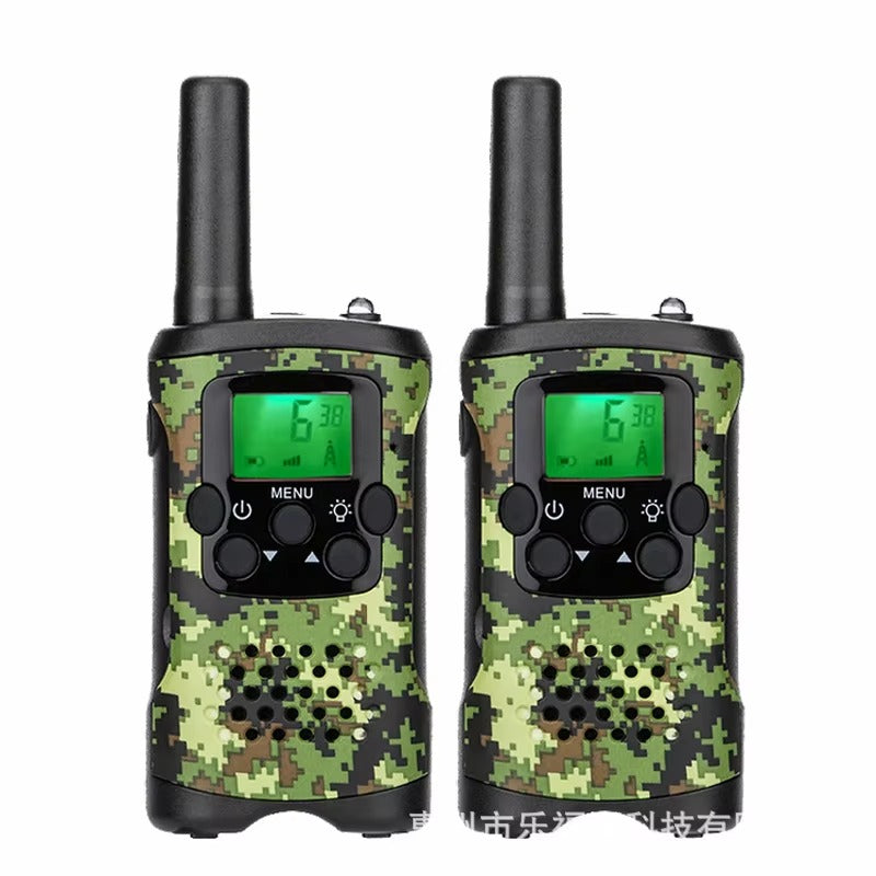 Krótkofalówki dla dzieci | 22 kanały | zasięg 5 km | zielone camo