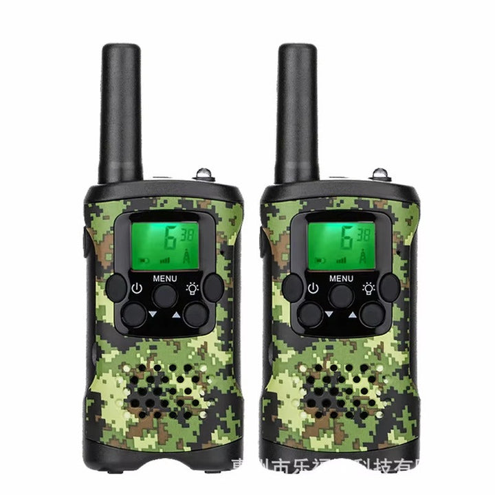 Krótkofalówki dla dzieci | 22 kanały | zasięg 5 km | zielone camo