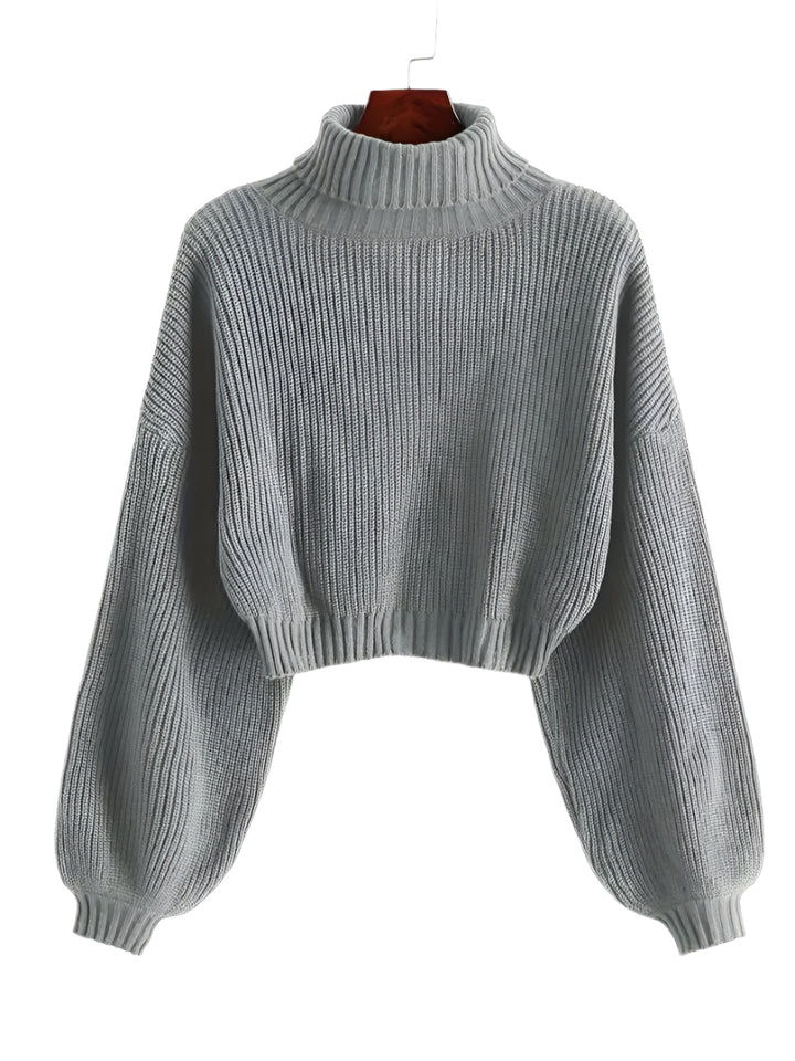 Damski sweter z dzianiny