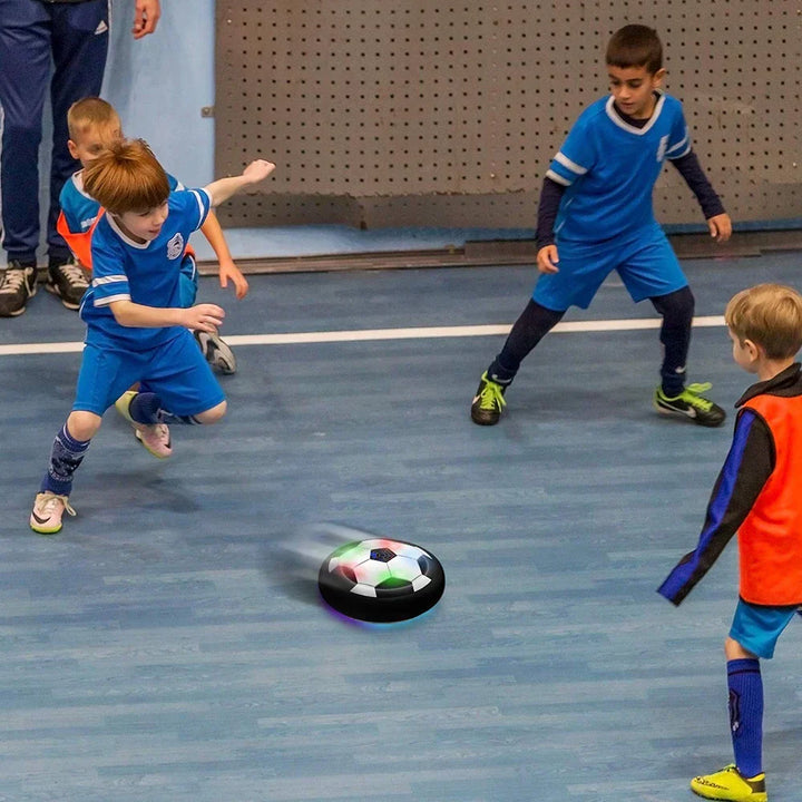 Świecąca piłka do nogi z LED i muzyką - interaktywna zabawka sportowa