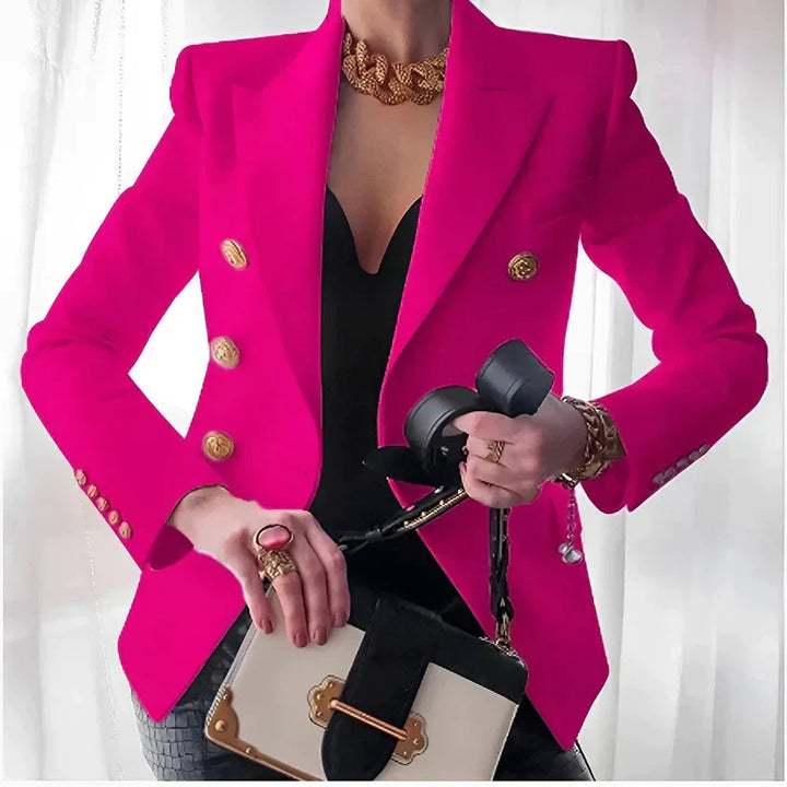 Blazer dla kobiet inspirowany starym stylem - klasyczne szycie z nowoczesnym akcentem