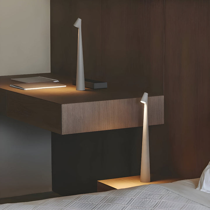 Bezprzewodowa Lampka Stołowa LED | Lampa do Salonu i na Biurko | Nowoczesna Lampka Stołowa na Baterie | VivaLume