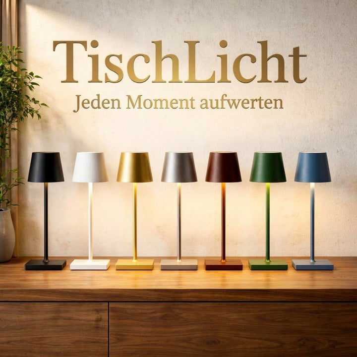 Bezprzewodowa lampa stołowa | Lampa stołowa na baterię | TavoloLuce