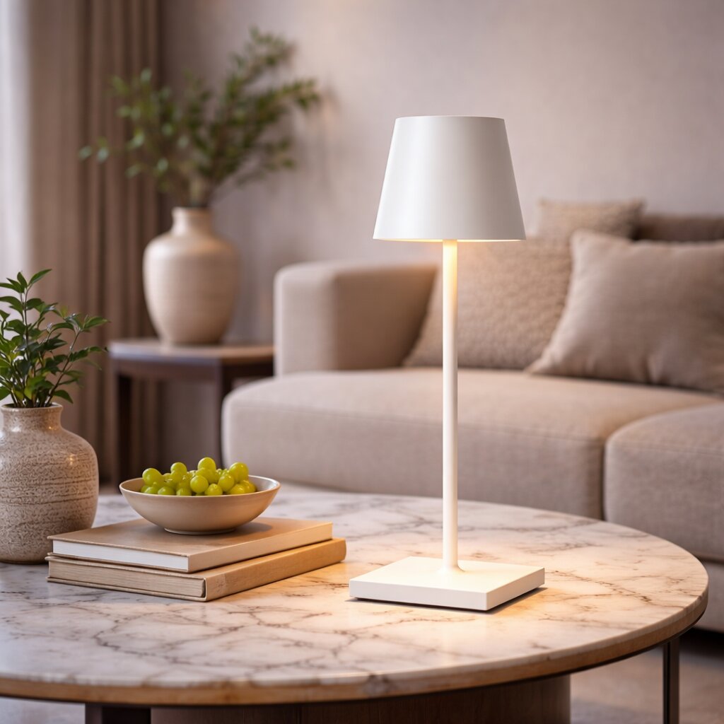 Bezprzewodowa lampa stołowa | Lampa stołowa na baterię | TavoloLuce