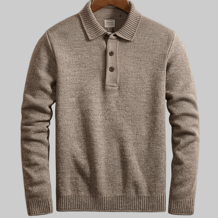 Męski sweter polo