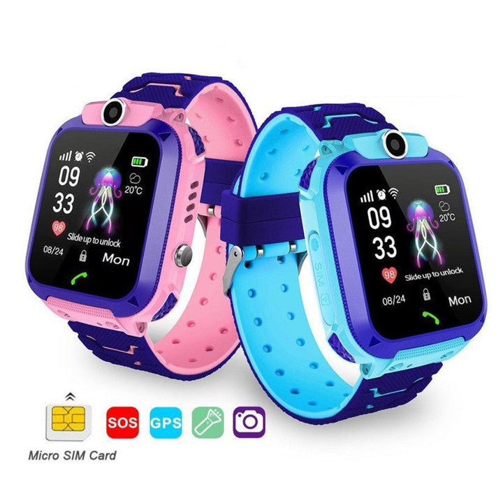 Smartwatch dla Dzieci - GPS, Aparat i Przycisk SOS dla Bezpieczeństwa