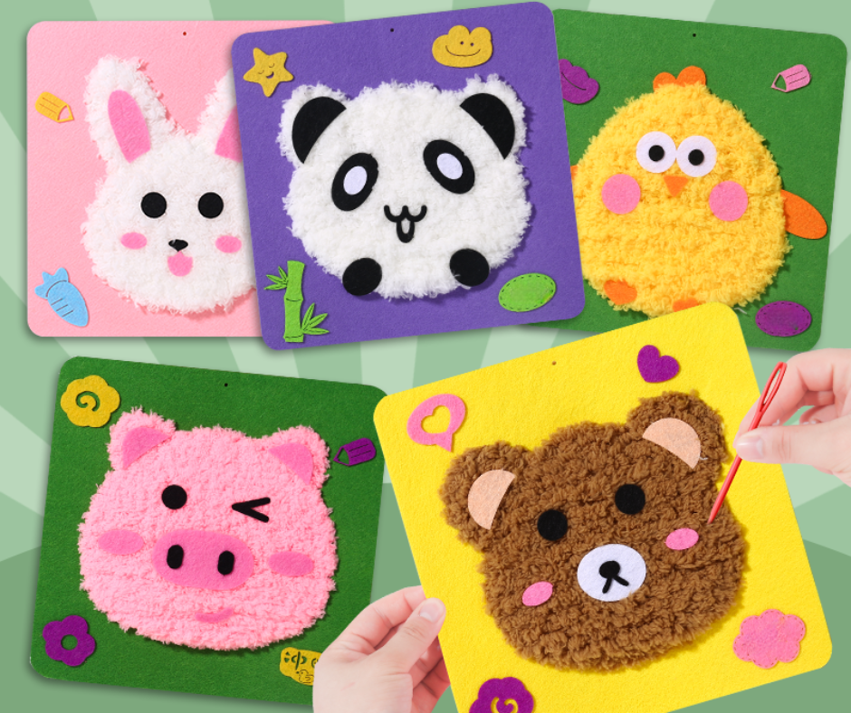Kreatywny zestaw do haftowania dla dzieci – StitchMates