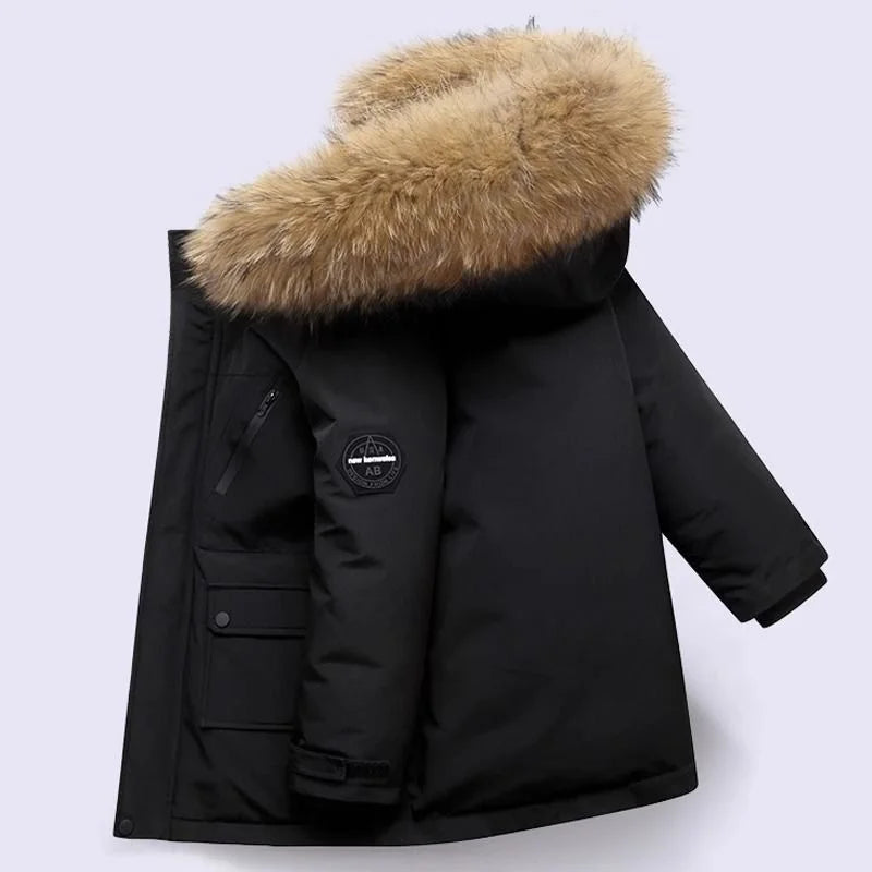Kurtka zimowa dla dzieci - Wodoodporna i ciepła | Design Slim Fit