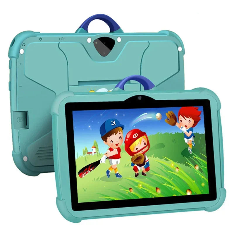 Tablet dla dzieci 7 cali | Motyw kreskówkowy i Android | 64 GB pamięci