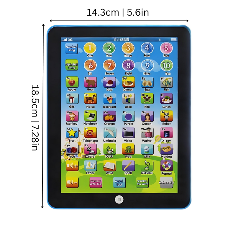 Tablet EduPlay dla dzieci 3–6 lat - interaktywne doświadczenie edukacyjne