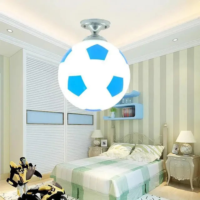Lampa sufitowa w motywie piłkarskim – GoalBright