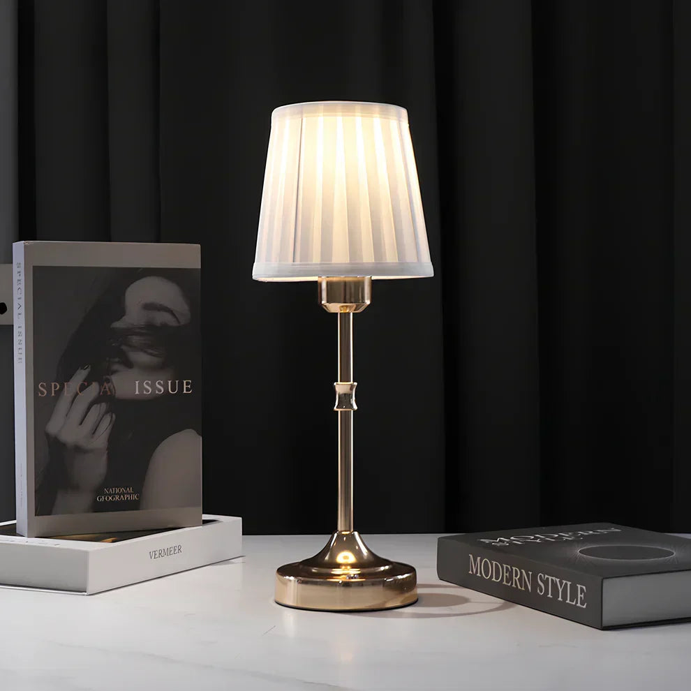 Klasyczna lampa stołowa | Bezprzewodowa | Z trzema trybami światła