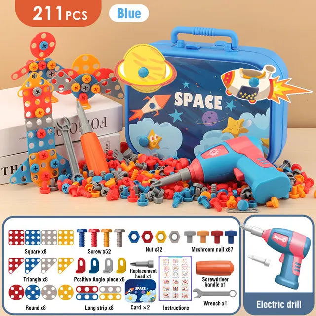 Screw Set - kreatywny zestaw konstrukcyjny