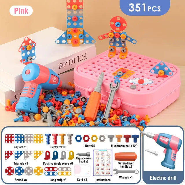 Screw Set - kreatywny zestaw konstrukcyjny